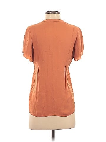 Joie Short Sleeve Silk Top (view 2)