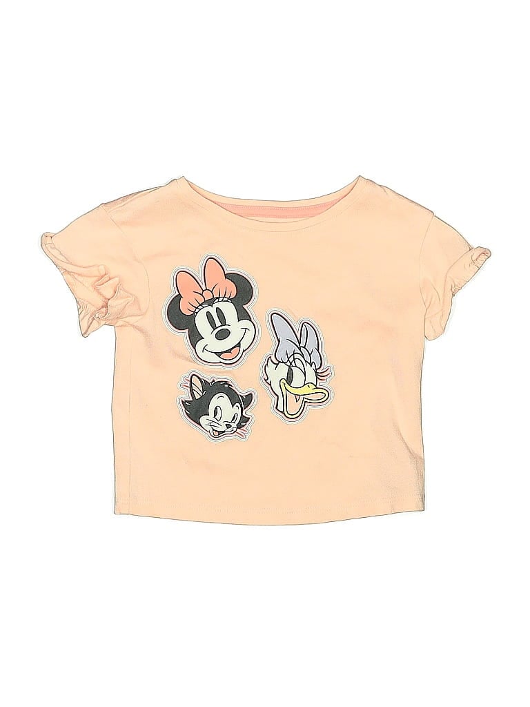 Click to view more detailed imagery on our partner's website Pre-owned Disney X Jumping Beans Babies' Short Sleeve T-shirt In Pink
