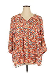 Rose + Olive 3/4 Sleeve Blouse