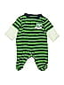 Circo 100% Cotton Green Short Sleeve Onesie Size Newborn - photo 1