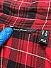 Isaac Mizrahi LIVE! 100% Cotton Plaid Red Long Sleeve Button-Down Shirt Size 10 - photo 7