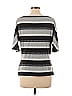 St. John Gray Short Sleeve Top Size L - photo 2