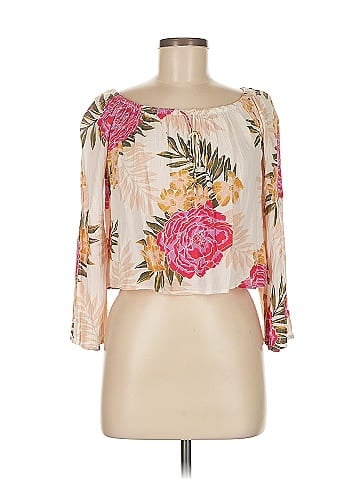 Billabong 3/4 Sleeve Blouse (view 1)