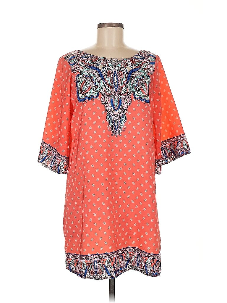 Click to view more detailed imagery on our partner's website Pre-owned Bebop Casual Dress In Orange