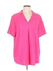 Hilary Radley Short Sleeve Blouse