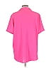 Hilary Radley 100% Polyester Pink Short Sleeve Blouse Size L - photo 2