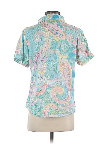 Lauren by Ralph Lauren Short Sleeve Blouse (view 2)