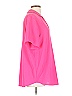 Hilary Radley 100% Polyester Pink Short Sleeve Blouse Size L - photo 4