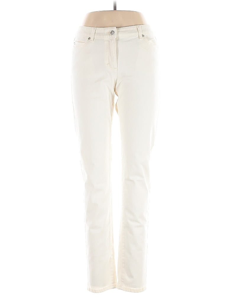 Pre-owned J. Mclaughlin Casual Pants In White