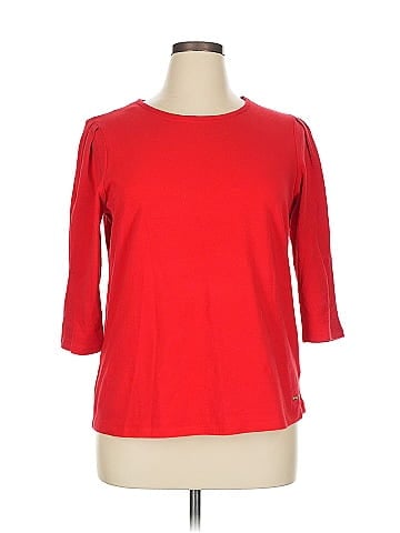Anne Klein Sport 3/4 Sleeve Top (view 1)