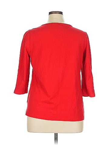 Anne Klein Sport 3/4 Sleeve Top (view 2)