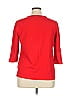 Anne Klein Sport Red 3/4 Sleeve Top Size XL - photo 2
