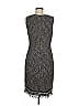 St. John Collection Tweed Gray Cocktail Dress Size 8 - photo 2