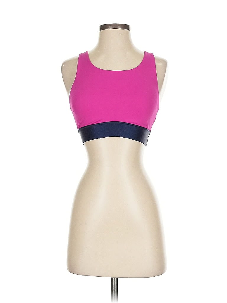 Pre-owned Athleta Sports Bra In Pink