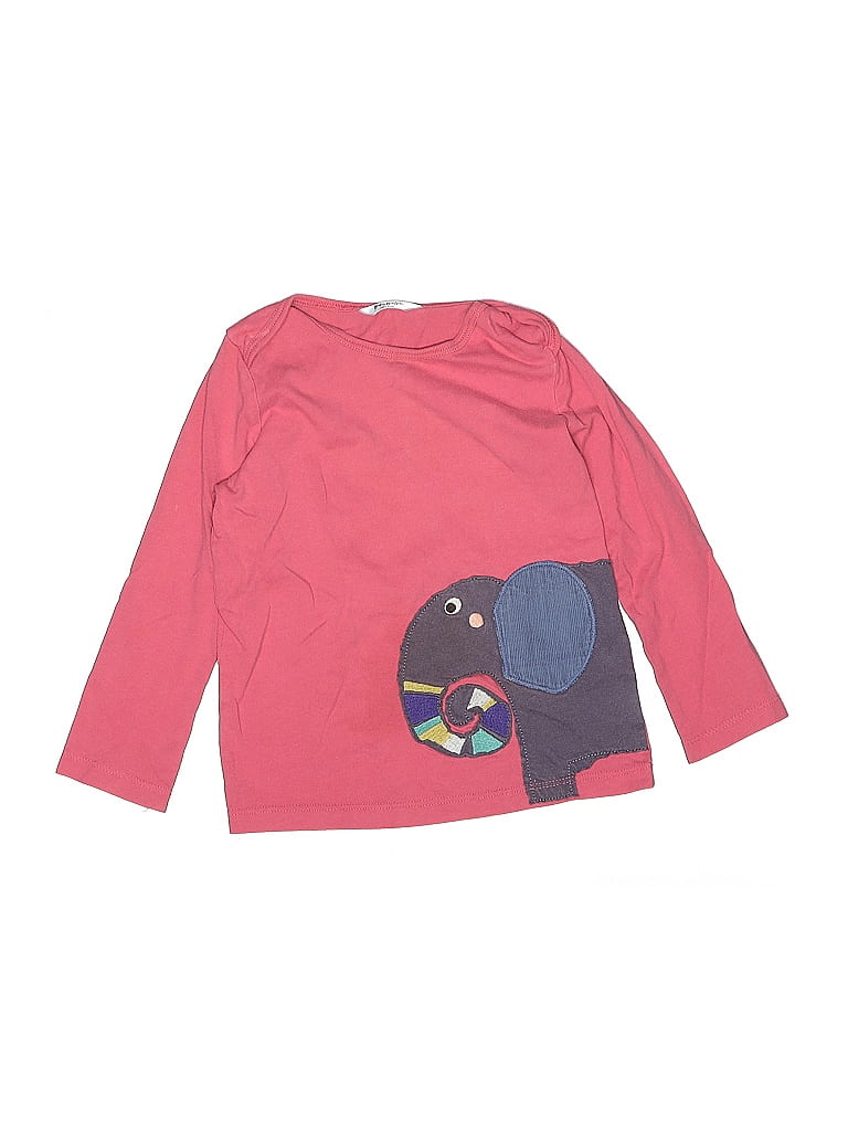 Baby Boden 100% Cotton Pink Long Sleeve T-Shirt Size 18-24 mo - photo 1