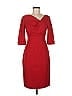 Black Halo Red Cocktail Dress Size 6 - photo 1