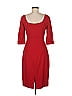 Black Halo Red Cocktail Dress Size 6 - photo 2
