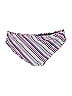Victoria's Secret Stripes Purple Pink Swimsuit Bottoms Size L - photo 2