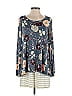 LOGO by Lori Goldstein Gray Casual Dress Size M - photo 1