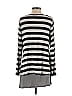 LOGO by Lori Goldstein Gray Casual Dress Size M - photo 2