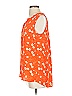 CAbi 100% Polyester Orange Sleeveless Blouse Size S - photo 5