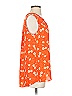 CAbi 100% Polyester Orange Sleeveless Blouse Size S - photo 4