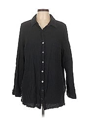 Belle By Kim Gravel Long Sleeve Button Down Shirt