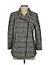 Akris Punto Houndstooth Gray Ivory Coat Size 12 - photo 1