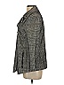 Akris Punto Houndstooth Gray Ivory Coat Size 12 - photo 5