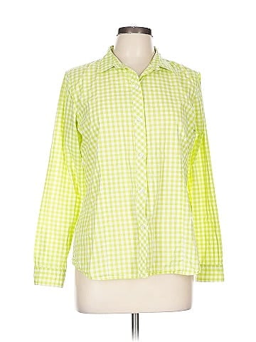 L.L.Bean Signature 3/4 Sleeve Button-Down Shirt (view 1)