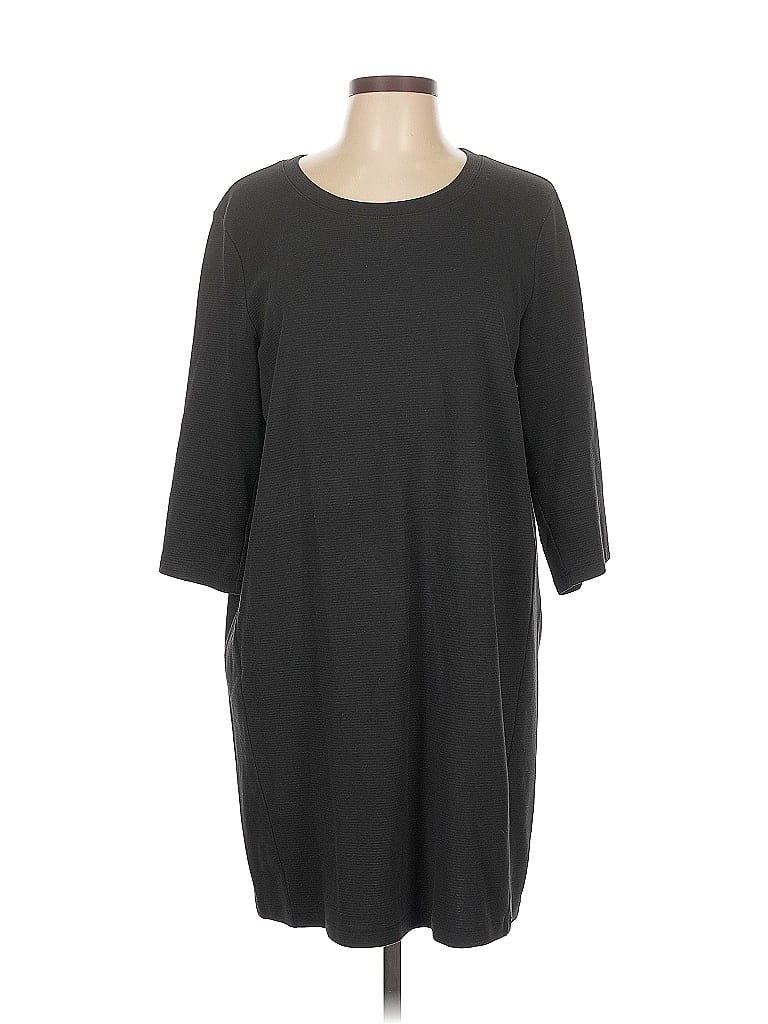 Pre-owned Old Navy Casual Dress In Gray