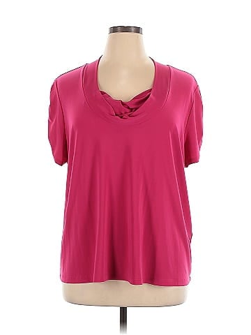 Tahari by ASL Short Sleeve Blouse (view 1)