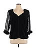 Alex Evenings Black Jacket Size 2X - photo 1