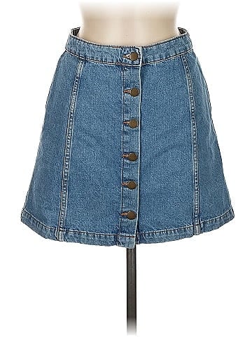Denim Co Denim Skirt (view 1)