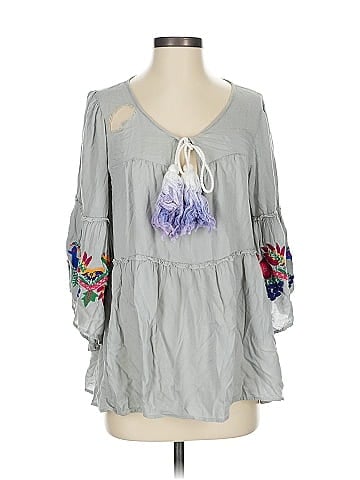 Judith March 3/4 Sleeve Blouse (view 1)