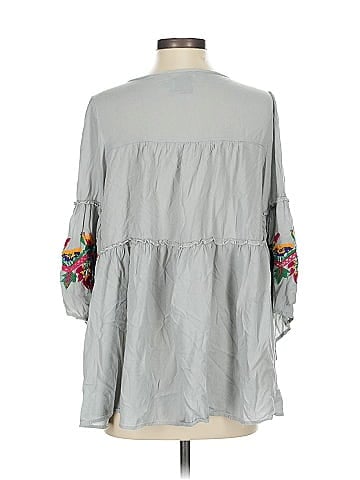 Judith March 3/4 Sleeve Blouse (view 2)