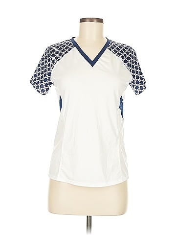 Tail Short Sleeve Blouse (view 1)