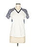 Tail White Short Sleeve Blouse Size M - photo 1