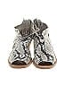 Officine Creative 100% Leather Animal Print Ivory Gray Sandals Size EU 38 1/2 - photo 2