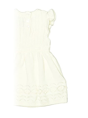 Cupcakes & Cashmere Ivory Dress Size 3-6 mo