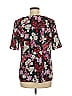 Ann Taylor Factory 100% Polyester Black Short Sleeve Blouse Size M - photo 2