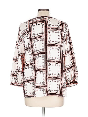 Ann Taylor LOFT 3/4 Sleeve Blouse (view 2)