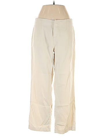 Ecru Linen Pants (view 1)