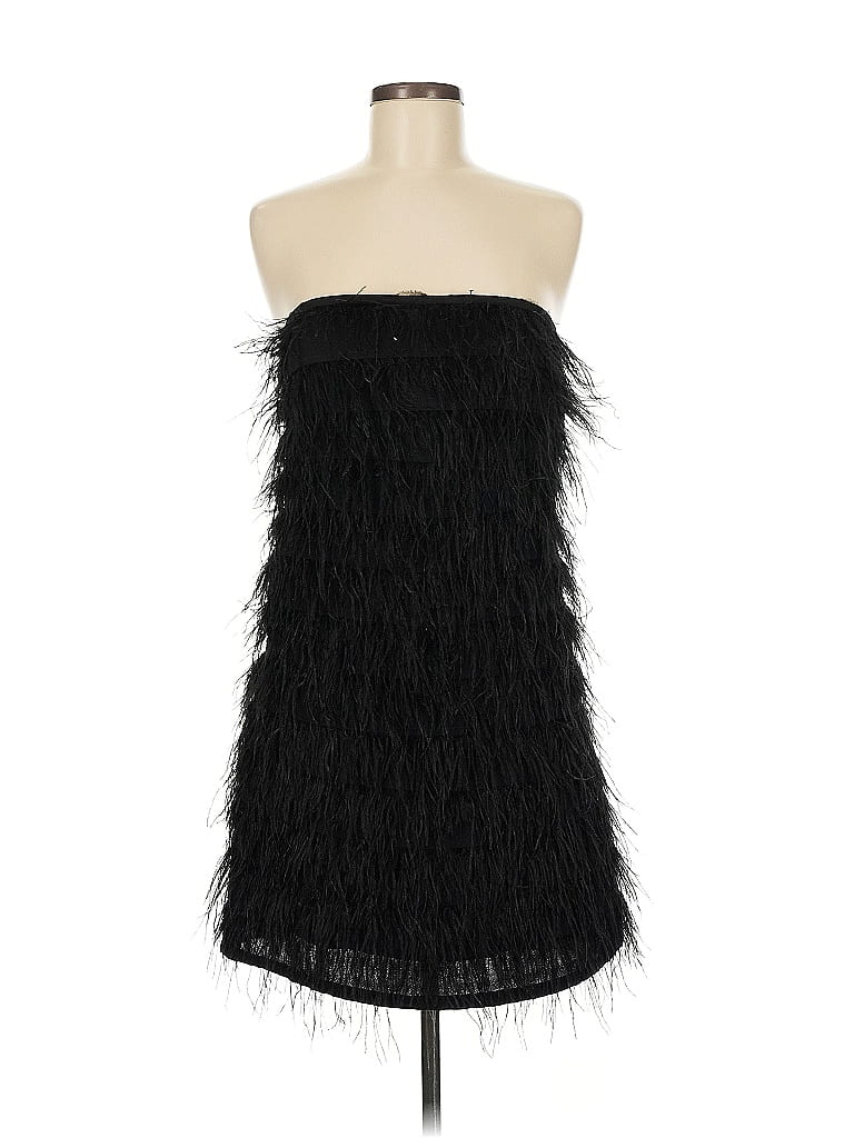 Pre-owned Vineet Bahl Cocktail Dress In Black