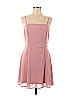 Lily Rose 100% Polyester Solid Pink Cocktail Dress Size XL - photo 1