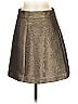 H&M Metallic Silver Gold Formal Skirt Size 4 - photo 1
