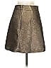 H&M Metallic Silver Gold Formal Skirt Size 4 - photo 2