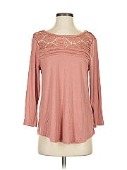 Cable & Gauge 3/4 Sleeve Top