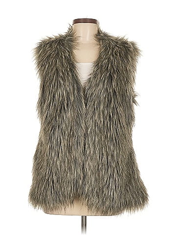 Nicole by Nicole Miller Faux Fur Vest (view 1)