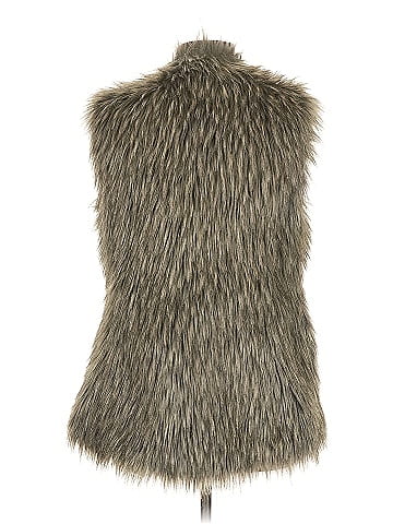 Nicole by Nicole Miller Faux Fur Vest (view 2)